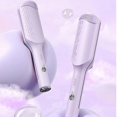 GENAI Máy uốn tóc tự động chuyên nghiệp 4 mức nhiệt, làm nóng nhanh, tạo kiểu tóc gợn sóng bãi biển lâu dài, món quà hoàn hảo cho bạn bè và gia đình.