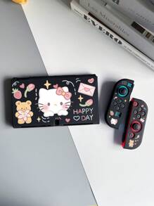 Sanrio 1PC Cute Sanrio Series Pattern Switch Game Console NS/OLED/LITE Case Soft Case Accessories Colorful TPU Material Shockproof And Drop-Proof Cute Waterproof Anti-Scratch Anti-Fingerprint Skin-Friendly Texture Stain-Resistant Birthday Gift