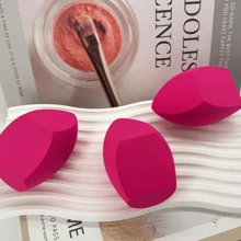 1 pezzo Spugnetta trucco extra large di moda, morbida e delicata sulla pelle, taglia oversize per applicare il trucco più rapidamente