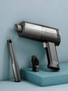 1pc Car Vacuum Cleaner High-Power Wireless Portable Handheld Vacuum Cleaner Dry And Wet Small Family Car Dual-Use Vacuum Cleaner - Multicolor - View 2