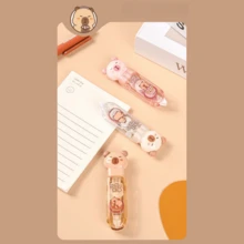 1pc Capybara Polka Dot Design Double-Sided Adhesive Tape, Cute Cartoon Rat Decorative DIY Sticker Tape - Multicolor - View 10