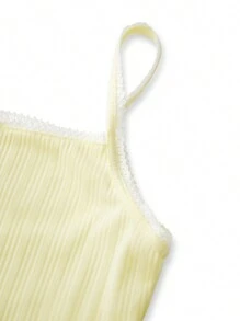 Women's Summer Fashion Cami Tops Sleeveless Open Neck Solid Color Camisole Vests