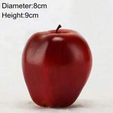 仿真水果蔬菜家居装饰假橘子桃子苹果梨葡萄柠檬桃子摆件美食摄影道具 - 彩色 - 查看 39