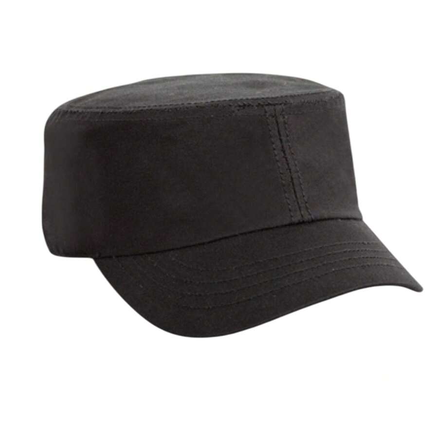 Result Urban Trooper Lightweight Cap (Black) - 190gsm 100% Cotton - Black - View 1