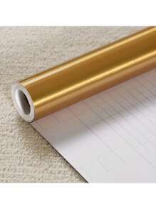 1 卷银色拉丝家具翻新贴纸镜面 PVC 壁纸自粘壁纸波音金色薄膜防水墙贴家居装饰礼物生日毕业房间装饰墙面装饰浴室装饰卧室装饰房间装饰用品客厅装饰房屋装饰家居装饰客厅墙纸 - 多色 - 查看 3