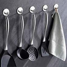 4 piezas Ganchos adhesivos para colgar abrigos, ganchos de pared adhesivos para baño, ganchos de pared para abrigos, perchero de pared, ganchos adhesivos reutilizables, ganchos de pared para el inodoro, ganchos de acero inoxidable, bolsa de almacenamiento para el porche, organizador sobre la puerta, gancho para ropa, perchero de pared, gancho adhesivo de pared, organizador de pared, juego de perchas, marco de fotos de pared