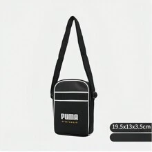 Puma 黑色时尚百搭斜挎包、单肩包、运动背包、休闲包 - 黑色 - 查看 3