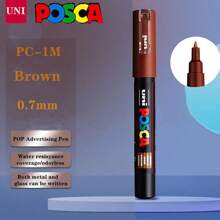 UNI NEW PACKAGE Paint Marker Pen Set And Single PC-1M 3M 5M Water Based Colors Permanent Acrylic Pen Graffiti Art School Supplies