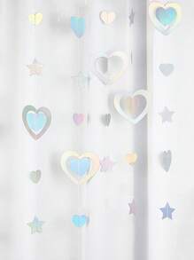 (3m/gói) Hoa tình yêu 3D nhiều màu sắc treo trang trí tiệc cưới sinh nhật ngày lễ tình nhân hoa treo trang trí - bản giao hưởng - Xem 7