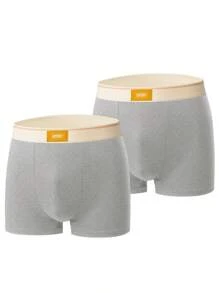 5 pièces Ensemble de sous-vêtements pour hommes, caleçons et shorts de boxer décontractés, respirants et élastiques. Sous-vêtements de boxer confortables stretch doux, ensemble de 5 pièces, idéal pour un style décontracté