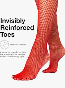 Goota Max 1 Pair Of Solid Color Fishnet Leggings, Bottoms For Women,Sexy Mesh Stockings, Women's Plaid Hollowed-Out Mesh Socks Girls With Empty Fishnet Bottom Stockings Love At First Find Summer Outfits For Women