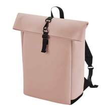 Babybugz Roll Top PU Backpack (Nude Pink) - Baby Pink - View 2