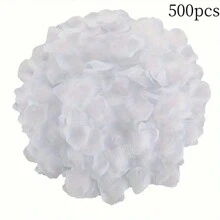 500/1000/2000 片玫瑰花瓣适合浪漫之夜婚礼派对装饰、情人节求婚装饰花瓣、假玫瑰、人造玫瑰花瓣装饰 - 彩色 - 查看 19