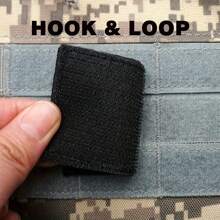 Custom Embroidered Name Patch With Hook And Loop Backing - USA, Belgium Flag Patch Personalized Text Applique, Camouflage Blue, Ready To Sew/Iron Repair Patch, Suitable For Uniform Backpack Black Camo Jackets, Backpacks, Jeans, T-Shirts And Shirt - Multicolor - View 11