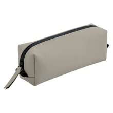 Matte PU Mini Toiletry Bag (Clay) - Red - View 1