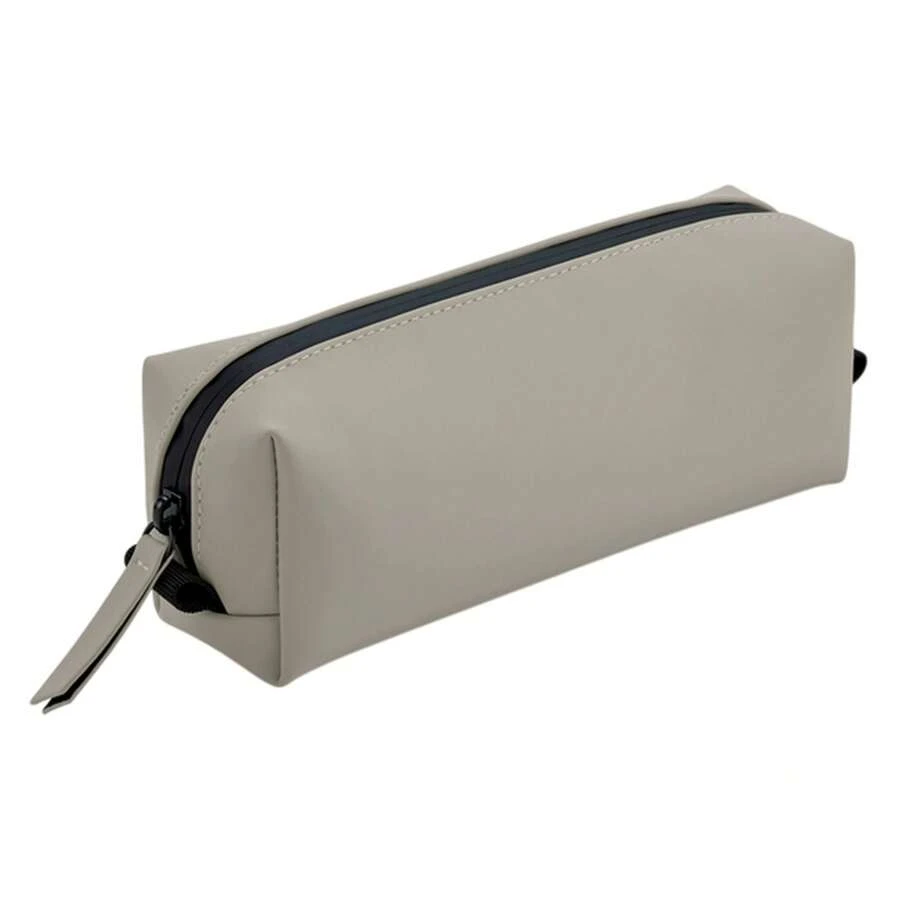 Matte PU Mini Toiletry Bag (Clay) - Red - View 1