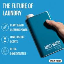 Mozi Wash Luxury Scented Laundry Detergent, Ultra Concentrated 50+ Loads Of Natural Laundry Detergent Liquid - 黑色 - 查看 4