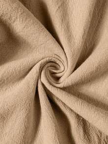 Women's Solid Color Waist Tie Casual Loose Shorts