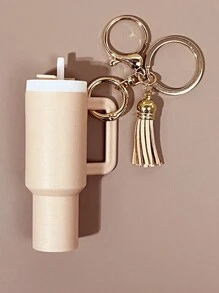 Móc khóa cốc mini tùy chỉnh, Móc khóa cốc dễ thương cá nhân hóa, Móc khóa cốc tùy chỉnh của chúng tôi mang đến nét cá nhân độc đáo thông qua dịch vụ khắc tùy chỉnh. Khách hàng có thể khắc tên hoặc tùy chỉnh thông điệp để tạo ra một phụ kiện độc nhất vô nhị, lựa chọn từ bộ sưu tập 11 màu sắc tươi sáng để phù hợp với mọi phong cách hoặc cá tính. Móc khóa & Phụ kiện tùy chỉnh, Dễ dàng sử dụng - Nhiều màu - Xem 12