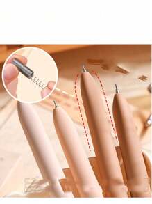 3pcs/Box Or 4pcs/Box Capybara Twisting Pens, Cute Cartoon Design, High Aesthetic Appeal, For Students, 0.5mm Ballpoint Pen,Back To School