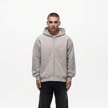 Visionary Washed Stone Zip Hoodie - Stone - View 1
