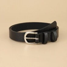 1 pieza Cinturón delgado versátil de moda para mujer, nuevo accesorio de estilo coreano para jeans, pantalones, ropa casual