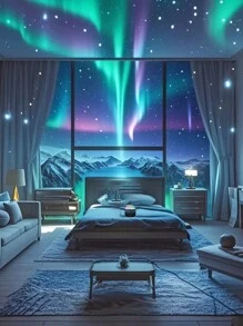 Lámpara de escritorio moderna con tema espacial, alimentada por USB, con control remoto - Bola mágica de plástico con efecto de ondas de agua, que cambia de color con LED para crear atmósfera en el dormitorio y decoración de iluminación navideña