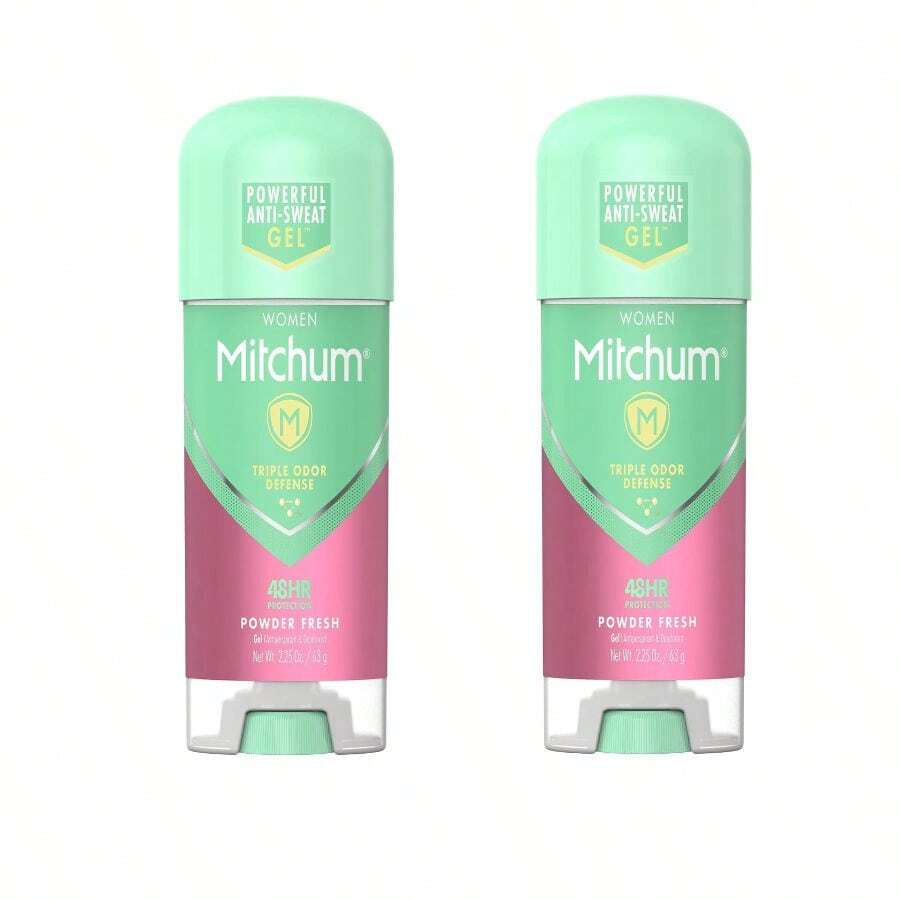 Mitchum For Women Power Gel Anti-Perspirant Deodorant Powder Fresh, 2.25 Ounce Pack Of 2 - 彩色 - 查看 1