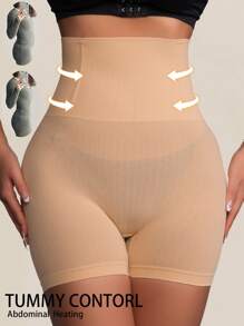 1 Pc Seamless High Waist Tummy Control Panties Underwear Shaping Panties Waist Trainer Body Shaper Shorts Slimming Sheath Woman Flat Belly Hip Butt Lifter Briefs Panty Women Underwear Shapewear