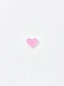 14 件夜光鳄鱼鞋配件，可拆卸 3D 爱心形发光装饰夹，适用于沙滩/凉鞋 - 彩色 - 查看 8