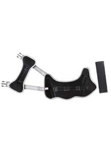 Pechera Para Perro Arnés Ajustable Reflectantes Con Correas - Negro - Ver 3