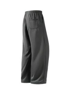 Blueplus Simple And Fashionable Straight Leg Tracksuit Pants, Breathable And Comfortable Soft Fabric, Solid Color Outdoor Casual Lace-Up Tracksuit Pants