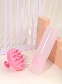 1/2/3/4/5/6/7/9/12 件发刷套装，（6.8 盎司/200 毫升）连续细雾喷雾瓶，适合成人和女孩头发独角兽卡通顺发刷、梳理刷，适用于发型设计、美发师 - 粉色 - 查看 14