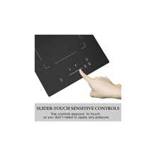 Induction Hob Plug In Electric Cooktop 2800W 13Amp Flex Zone For BBQ Function Built-In 2 Burner Hobs 30cm Shiny Black 220~240V - Black1 - View 2