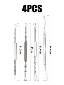 7PCS/Set Acne Blackhead Removal Needles Stainless Steel Black Spot Blemish Pimple Removal Needle Deep Cleansing Tool Face Skin Care Kit