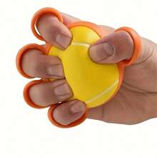 1pc Five-Finger Grip Ball, Hand Grip Strengthener, For Fingers Stretching, Ball Stretcher Finger Paw Fitness Arm Exercise Muscle Gym Accessories