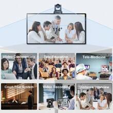 TONGVEO Conference Room PTZ Camera System | 1080P 60fps With 3X Optical Zoom USB3.0Streaming Camera-Easy Setup For And Meetings - HDMI/USB3XCam - View 6