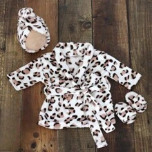 Neugeborenen Fotografie Requisiten Bademantel Outfits Pantoffeln Schal Baby Fotoshooting Requisiten Bademantel Foto Accessoires für Säuglinge Jungen Mädchen Baby Dusche Ostern Geschenke Dinge für Mädchen/Jungen