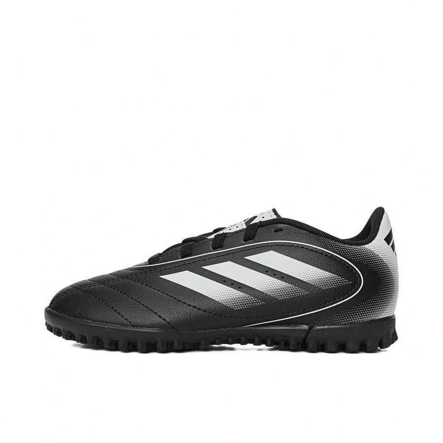 Adidas 2025 Toddler Boys' Solid Color Splicing Simple Football Shoes Low-Top, Casual Daily Wear