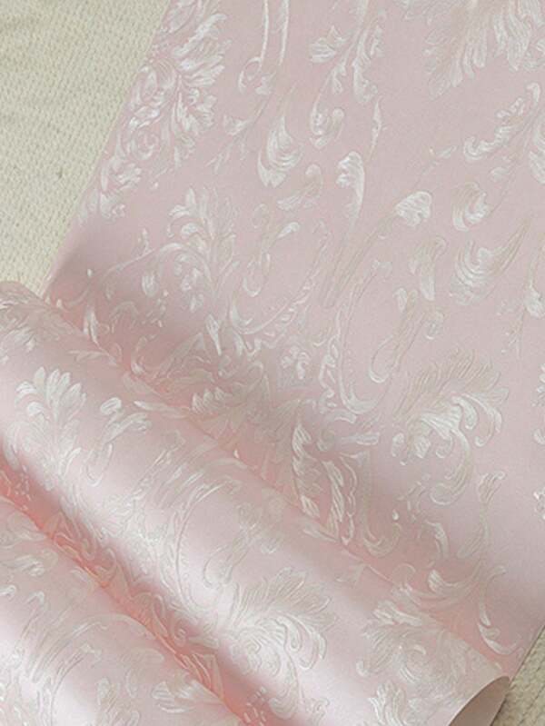 Papel tapiz autoadhesivo no tejido con relieve 3D, de estilo europeo sencillo, ideal para decorar dormitorios, estudios, salas de estar y paredes de fondo de televisores. Decoración del hogar, decoración del dormitorio, decoración de la habitación.