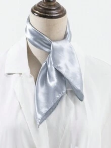 INNNEVV 1 Stück elegantes Damen Bandana-Tuch Einfarbig, für Frauen, dekorativ für Feiertage & formelle Anlässe zum Anziehen