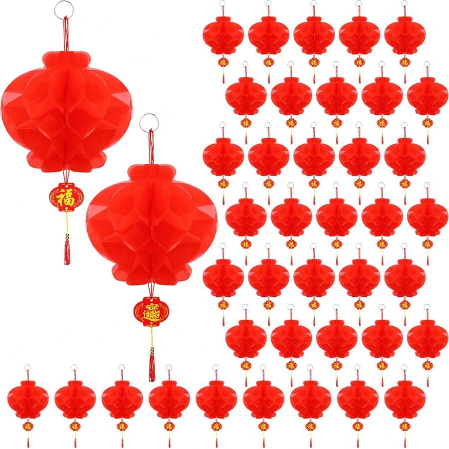 Lanterne Giapponesi Bianche Rosso Di Carta Chochin Che Appende Sul Fondo Del Cielo Blu Image96462103