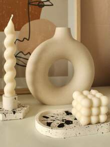 1pc Heart-Shaped Fragrance Bubble Wax, Suitable For Home Decor, Gifts, Air Purification,Room Decor,