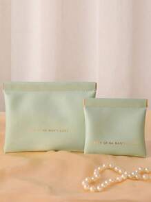 1/2Pcs 数据线收纳袋 自动闭合有线耳机随身包 电源充电器 口红袋 便携式收纳袋 旅行收纳袋，小型旅行线收纳袋，旅行必需品，旅行配件，手机线收纳袋 学校大学电子包 移动电源 便携式充电器 充电器盒 耳机盒 线袋 数码相机 相机包 相机包 - 彩色 - 查看 7