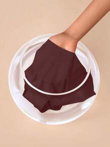 Aofeiqike 4pcs High Waist Women's Sexy Thong Panties, Seamless Breathable Comfortable Underwear