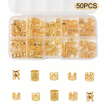 100/50pcs Gold Braiding Mixed Set, 50 Elegant Millennium Ladies & Girls Hair Rings/Accessories,Hair Accessories,Hair Accessories,Accessories Women, Hair Accessory, Hair Accessories Women, Hair Accessories, Hair Tools, Curly Hair Accessory, Fall,Travel,Hair Tools,Accessories Women,Hair Stuff,Fall,Hair,Hair Accessories, Travel,Hair Accessories,Accessories Women,Hair Accessory Women,Hair Tools,Hair Stuff,Stuff,Beauty Accessories,Gifts,Travel,Gifts For Women,Hair Stuff,Stocking Stuffers