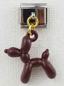 New Italian Style Modular Bracelet Pendant Series Balloon Hanging Dog Series Personalized Assembly Chain - Multicolor - View 3