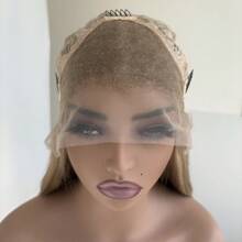 Synthetic Lace Wigs - Tóc vàng hỗn hợp - Xem 5