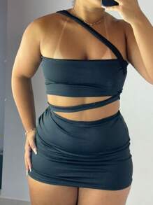 VESTIDO SARAH - Preto - Visão 1