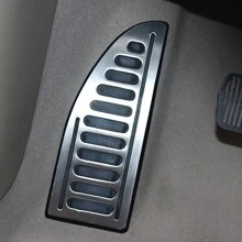 Vỏ bọc bàn đạp xe hơi phù hợp với Focus 2 3 4 MK2 MK3 MK4 Mondeo Fusion Kuga Escape Bàn đạp chân Bàn để chân Bộ phận bàn đạp - Bạc - Xem 4